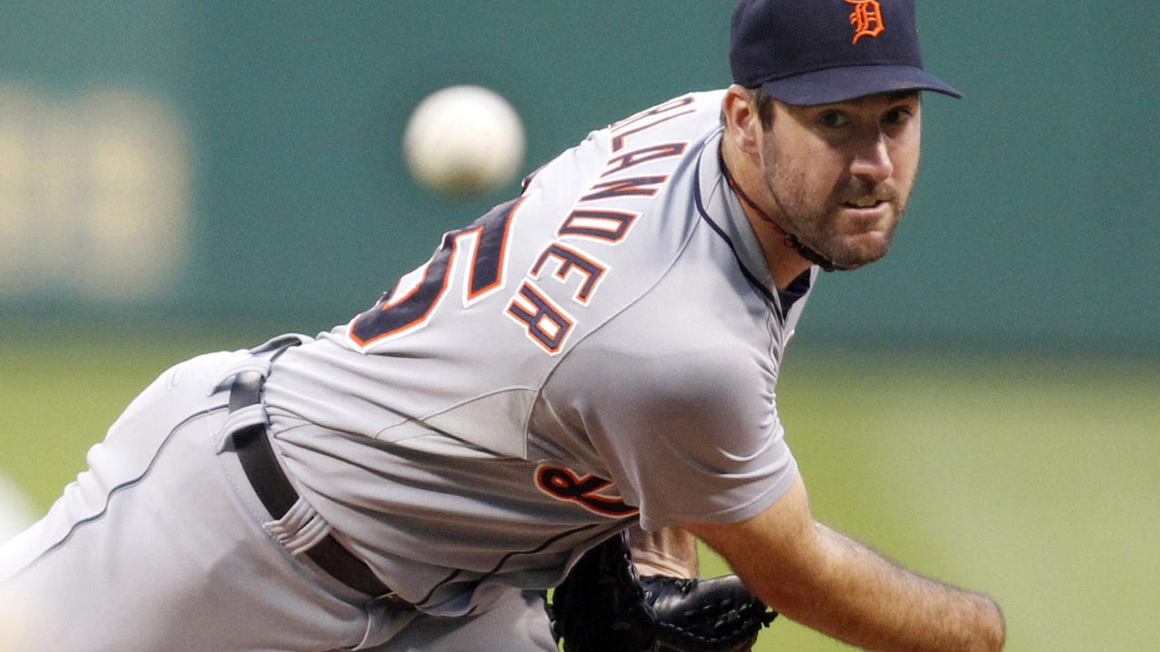 Sore shoulder limits Tigers' Verlander to one inning